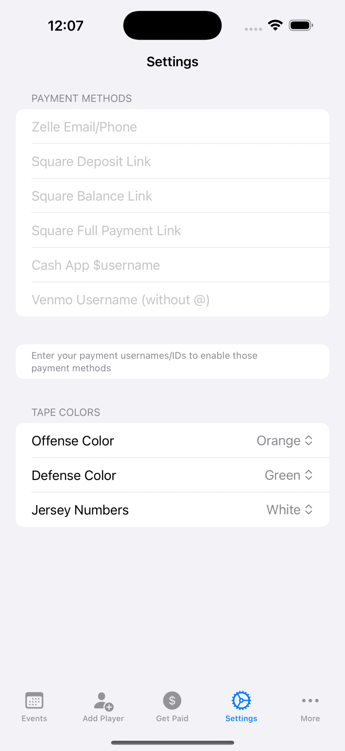 Payment View